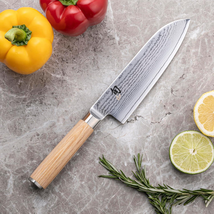 KAI DM-0702W SHUN WHITE Santoku 6.5 (16,5