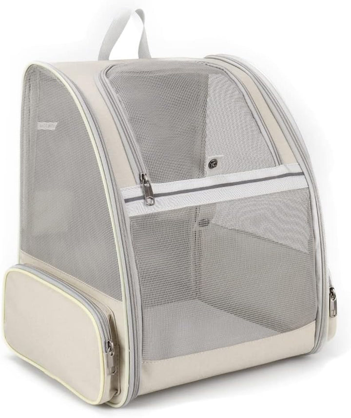 Haustiere Rucksack Transporttasche für Hunde Katzen 7.5kg, Grosse Tragbare Katzenrucksack Hunderucks