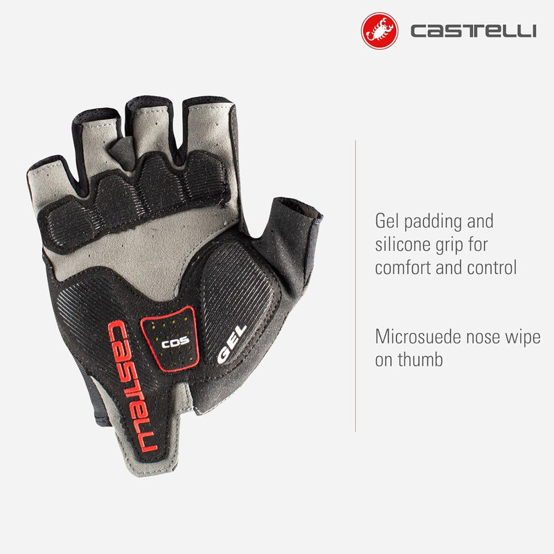 CASTELLI Arenberg Gel 2 Glove L Schwarz-Weiss, L Schwarz-Weiss