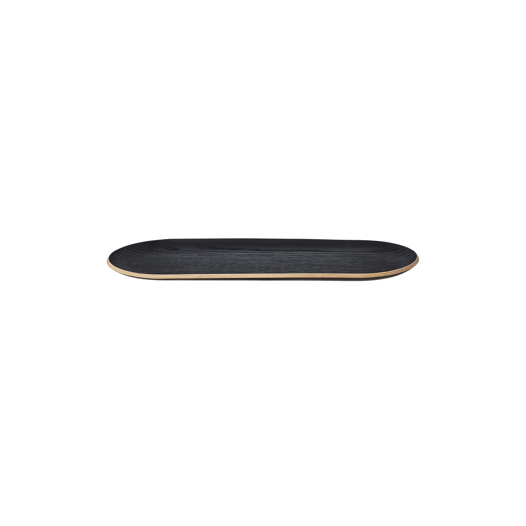 blomus Tablett -BAKI- | Serviertablett aus FSC Holz | Farbe Oak | Grösse M 36x14 cm | Dekotablett fü