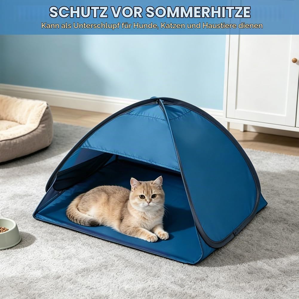 Mini Kopfzelt, Strandmuschel Pop Up, Kopfstütze Zelt mit Aufbewahrungstasche, Sonnenschutz Reise Kle