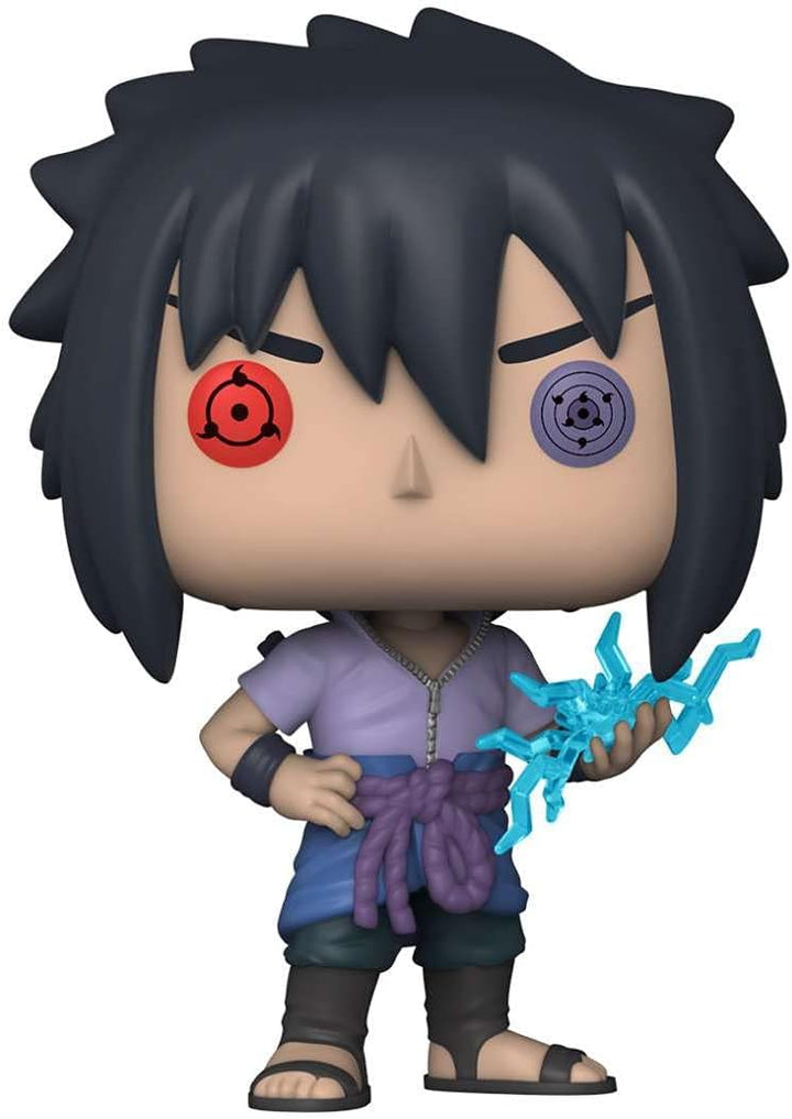 Funko Naruto Shippuden Sasuke Uchiha (Rinnegan) Pop Figure Chase Bundled with a Byron's Attic Pop Pr