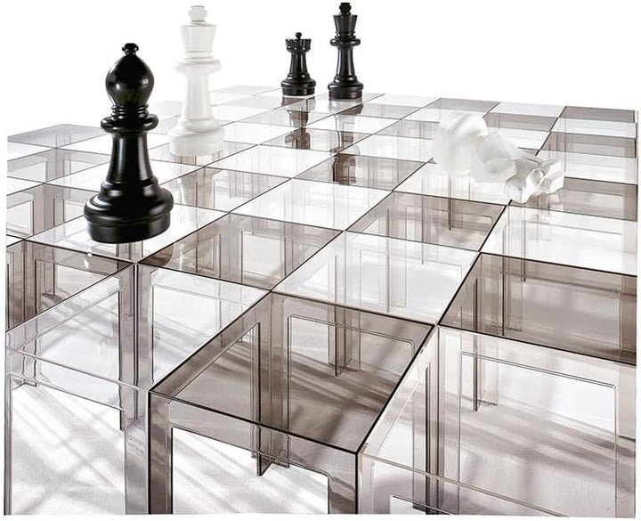 Kartell Jolly Tisch, Glasklar Cristallo, Cristallo
