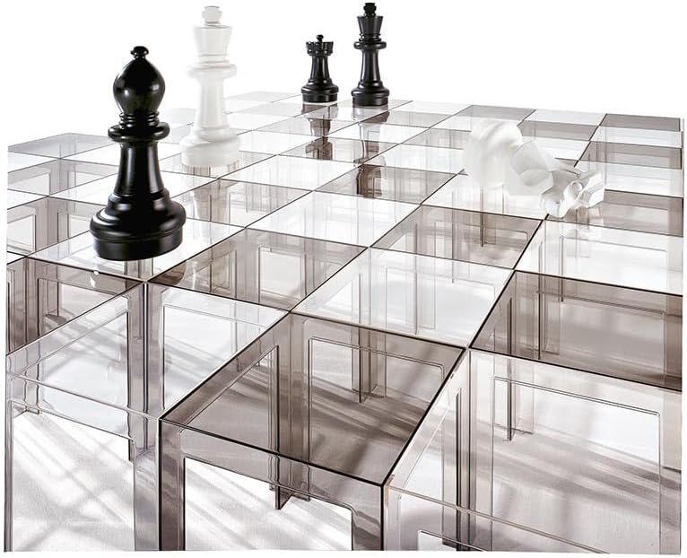 Kartell Jolly Tisch, Glasklar Cristallo, Cristallo