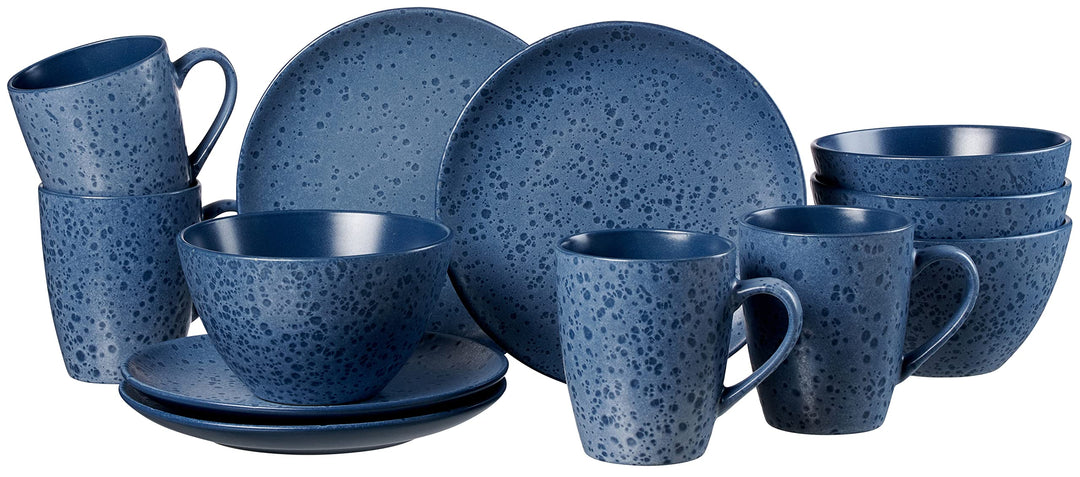 Frühstücksservice Kitwe, 12-teilig, Blau Blau Frühstücksservice, Blau Frühstücksservice