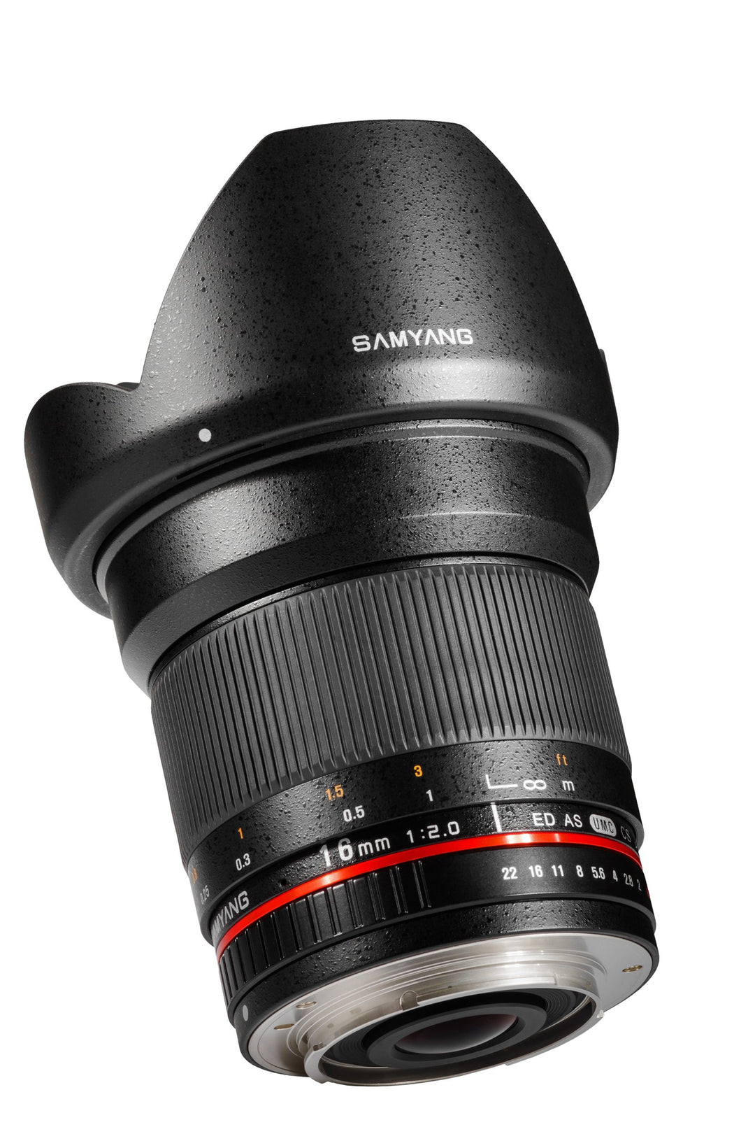 Samyang MF 16mm F2.0 APS-C für Sony E - professionelles Weitwinkel-Objektiv, 80° Bildwinkel, hochwer