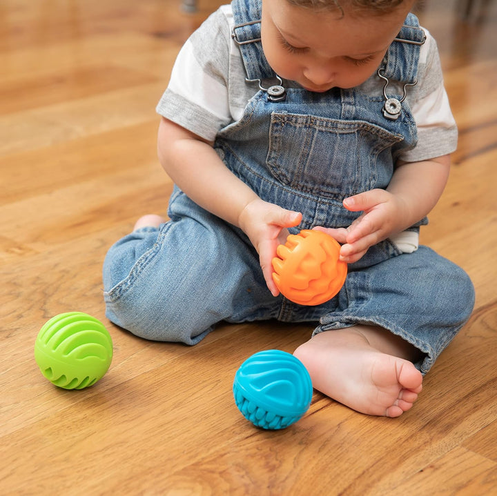 Fat Brain Toy Co FA161-1 Klangkugeln mit Struktur, 2.0000 Entdeckungsbälle, Entdeckungsbälle