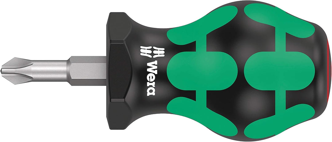Wera '05008870001 Set 1 Stubby Schraubendreher-Satz, 5-teilig Stubby Set 1, Stubby Set 1