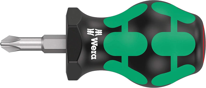 Wera '05008870001 Set 1 Stubby Schraubendreher-Satz, 5-teilig Stubby Set 1, Stubby Set 1