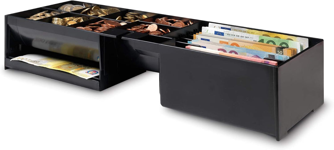 Safescan 4617T verstellbarer Kassenladeneinsatz zur Optimierung Ihrer Kassenlade - mit 6 Fächern für