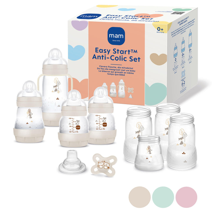 MAM Easy Start Anti-Colic Set uni beige-cotton Easy Start Set, beige-cotton Easy Start Set
