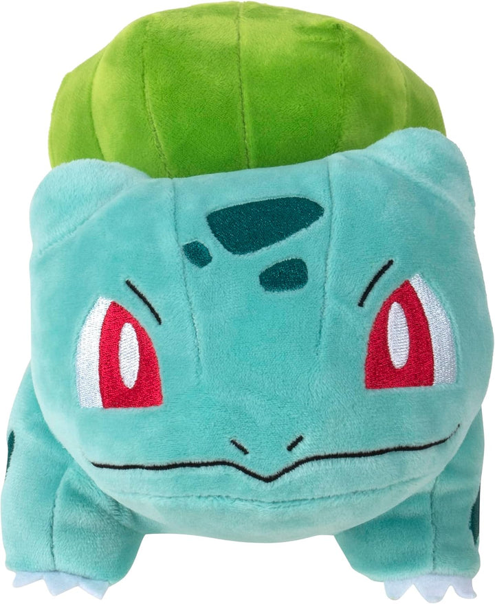 Pokémon PKW0498-20cm Plüsch - Bisasam, offizielles Plüsch Bulbasaur, Bulbasaur