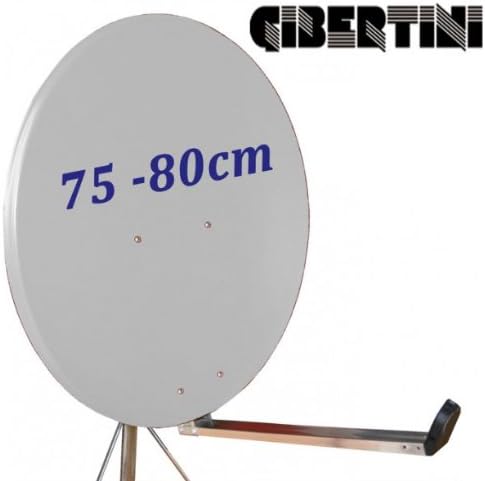 Antenne 75x 80 cm Alu Hellgrau