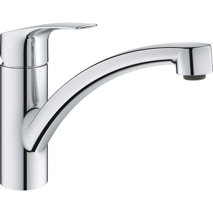 Grohe Wasserhahn Küche Via - Waschtisch Armatur schwenkbar für die Küche mit Keramik-Kartusche und f