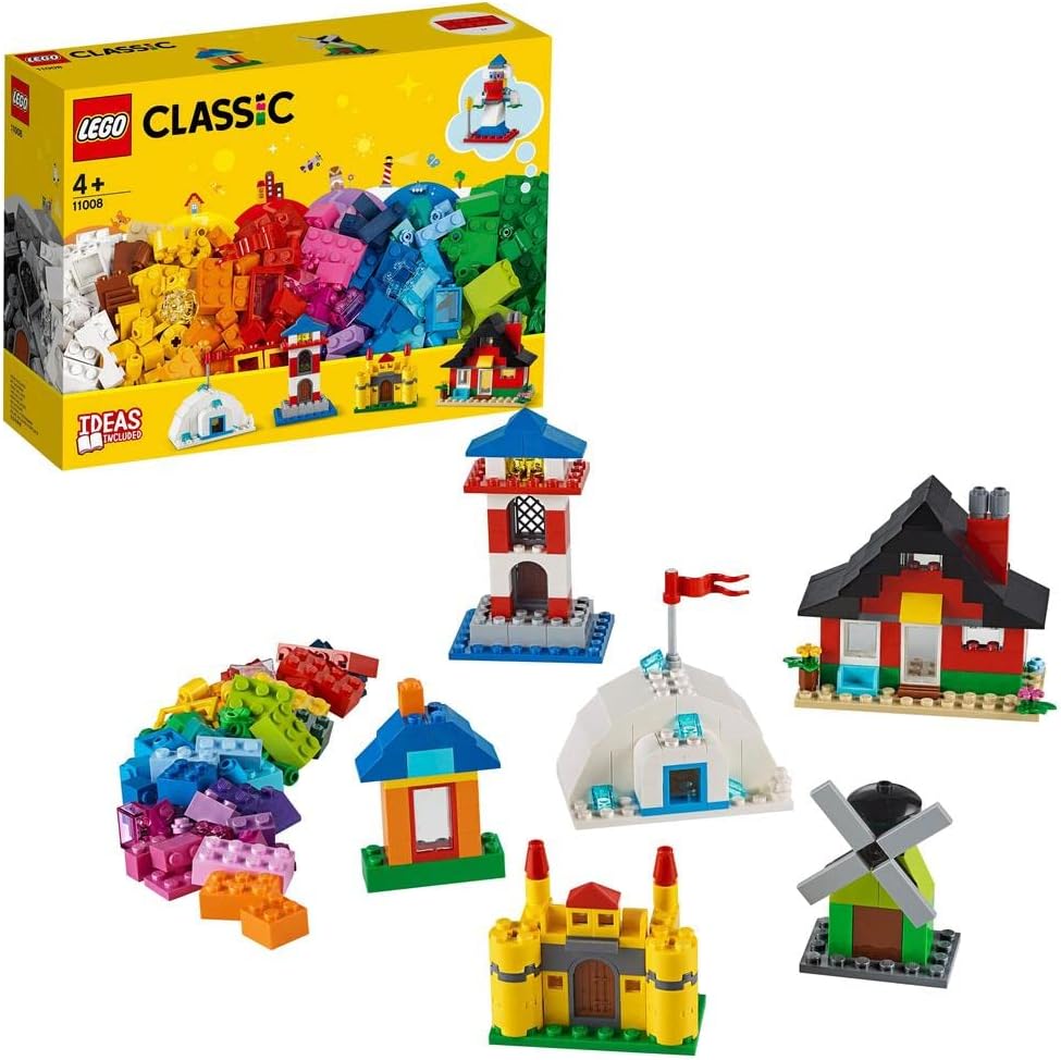 LEGO 11008 Classic Bausteine - Bunte Häuser Einzeln, Einzeln