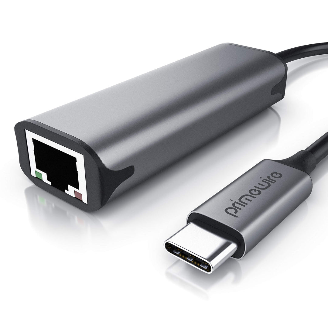 CSL - USB 3.2 Netzwerkadapter 2500 Mbps - USB C auf RJ45 Buchse - Gigabit Ethernet LAN Adapter – bis