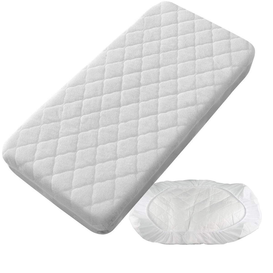 Matratzenschoner, gepolstert, wasserdicht, für Kinderbett, 50 x 80 cm