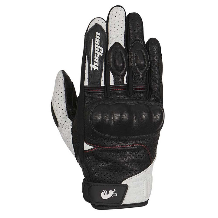 Furygan Men's Td21 Vented MOTORRADHANDSCHUHE S Schwarz-Weiss-Rot, S Schwarz-Weiss-Rot