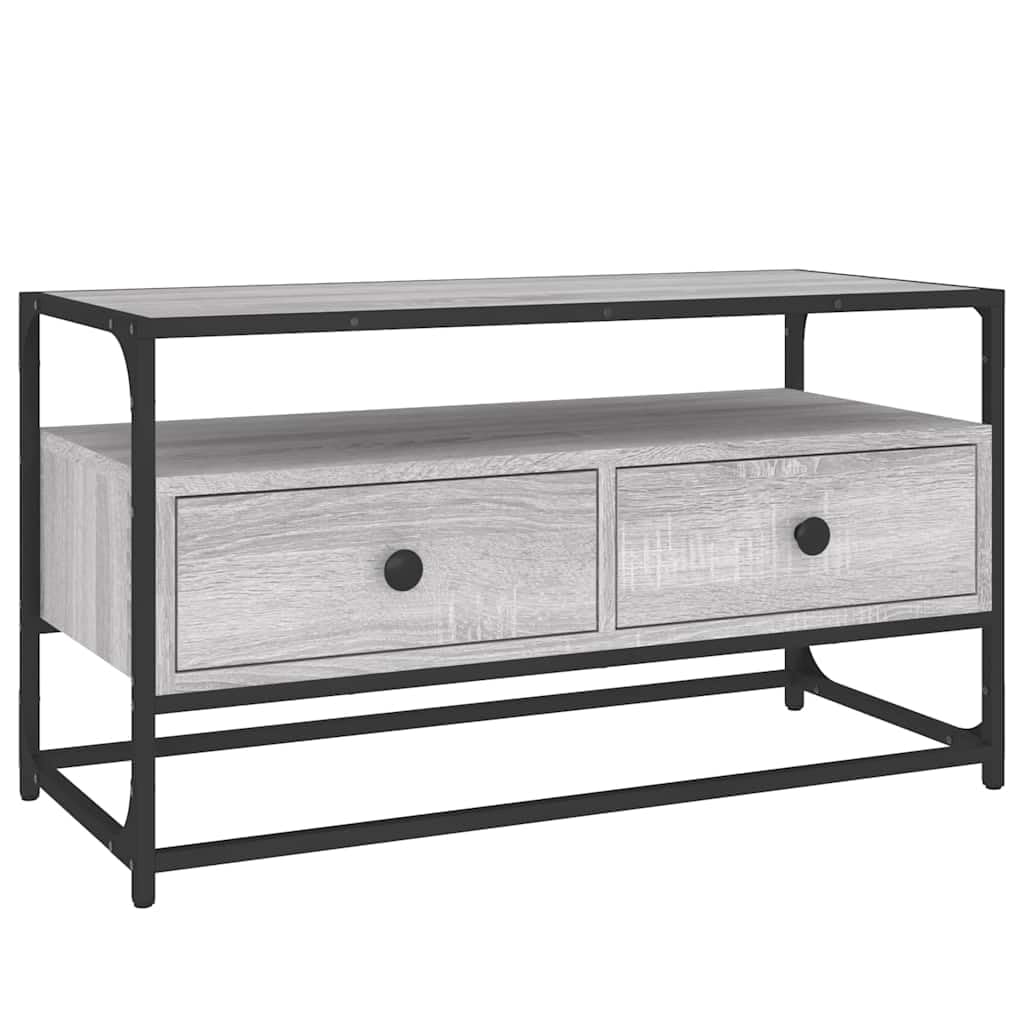 vidaXL TV Schrank, Fernsehschrank mit viel Stauraum, Lowboard für Fernseher Wohnzimmer, Fernsehtisch