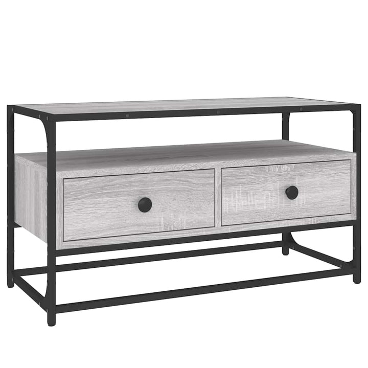 vidaXL TV Schrank, Fernsehschrank mit viel Stauraum, Lowboard für Fernseher Wohnzimmer, Fernsehtisch