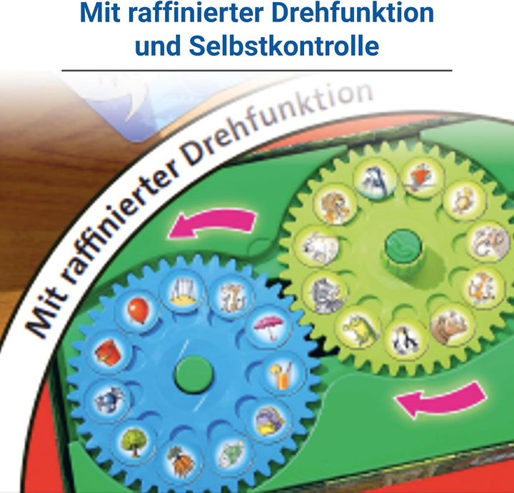 Ravensburger 24945 - Der verdrehte Sprach-Zoo - Spielen und Lernen für Kinder, Lernspiel für Kinder