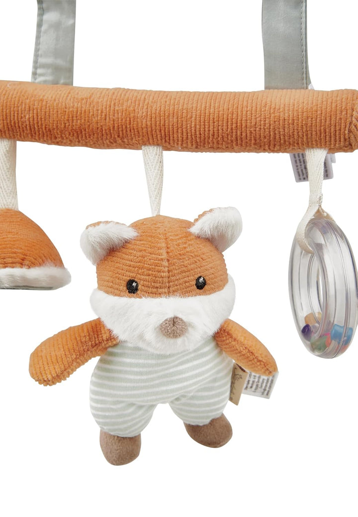Sterntaler Spielzeug zum Aufhängen Fuchs Filou - Spielzeug für Babyschale mit Klettverschluss - weic