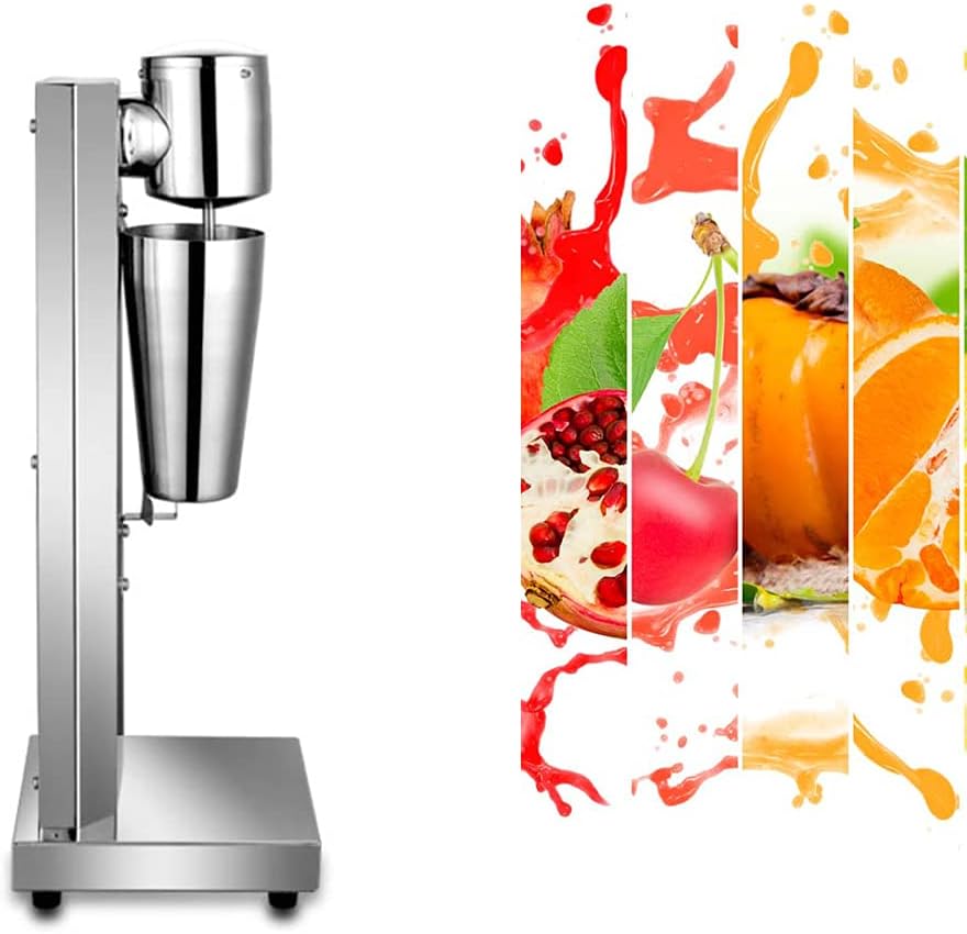 Milchshaker Standmixer 650ml - Edelstahl, 180W, EU-Stecker - 18000 U/min - Gesundheitsmilchshakes le