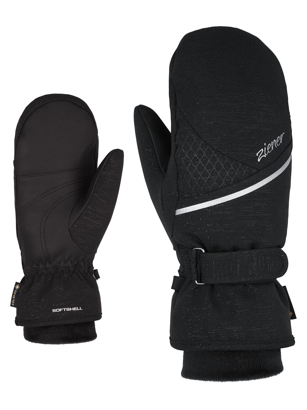 Ziener Damen Kiani Mitten Ski-Fäustling/Wintersport | wasserdicht, atmungsaktiv, warm, Gore-Tex, , 6