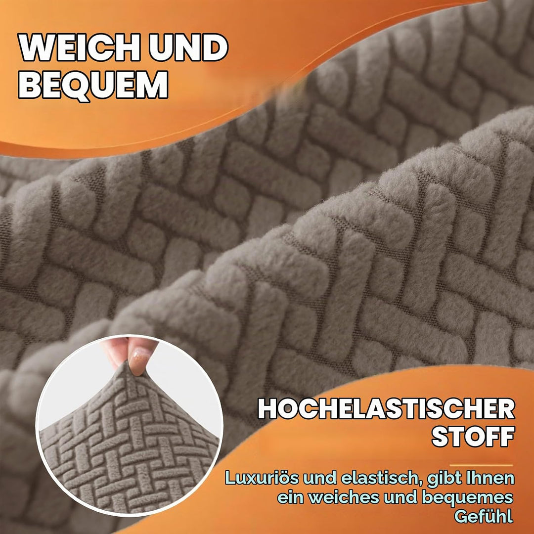 Wohnmobil Sitzbezüge, 2 Stück (1 Set) Stretch Wohnwagen Sitzpolster Bezüge Jacquard RV-Sitzbezüge St