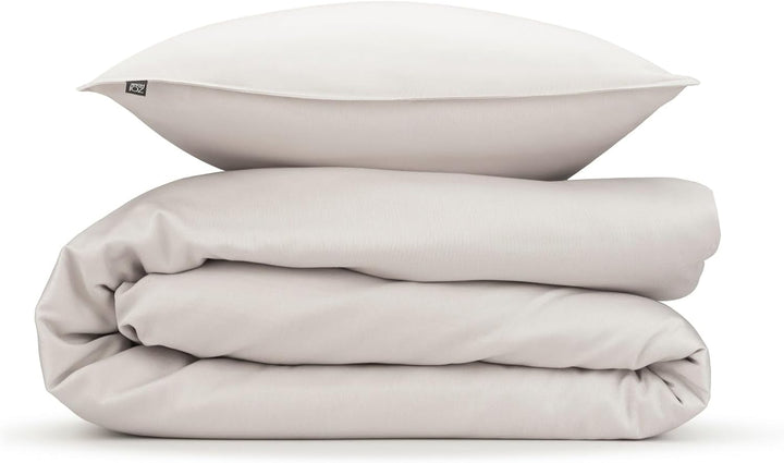 ZO! HOME Bettwäsche Satinado 135x200 100% Baumwolle Mako-Satin Off-White