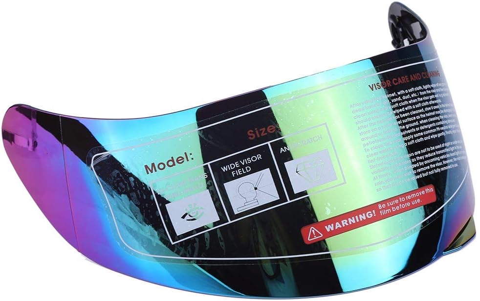 Motorrad Doppelobjektiv Vollvisier Helm Visierschild Windschutzscheibe Ersatz für 316 902 AGV K5 K3S