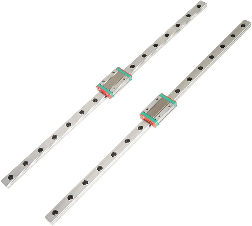 2 stücke LML12H Linearschienenführung LML12H 400mm Länge Linearschiene MGN12H Gleitblöcke Führungssc