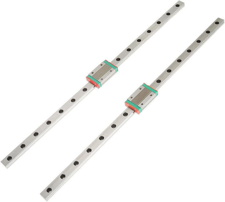 2 stücke LML12H Linearschienenführung LML12H 400mm Länge Linearschiene MGN12H Gleitblöcke Führungssc