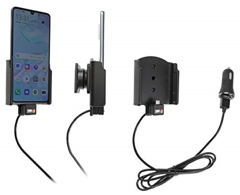 Brodit Gerätehalter 721120 | Made IN Sweden | mit Ladefunktion für Smartphones - Huawei P30