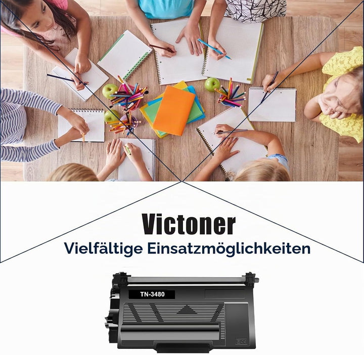 TN3480 Toner Kompatibel für Brother TN-3480 für Brother HL-L5100DN MFC-L5750DW Toner TN 3480 MFC-L57