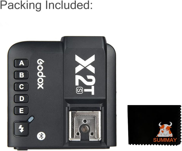 GODOX X2T-S TTL Blitzauslöser Verbindung 1/8000s HSS Neue Hotshoe Sperre für Sony Kamera V1S TT350S