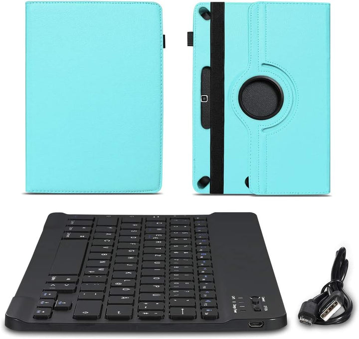 Tablet Hülle kompatibel mit Blackview Tab 16 15 13 12 11 10 Pro 9 8 8E 7 Tasche Schutzhülle Bluetoot