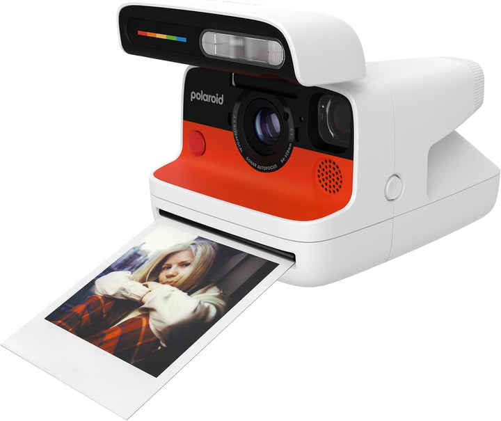 Polaroid FLIP - Sofortbildkamera Weiss mit Farbfilm-Set (16 Fotos) White, White