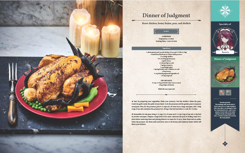 Genshin Impact Official Cookbook: Culinary Journeys Across Teyvat, Gebundenes Buch