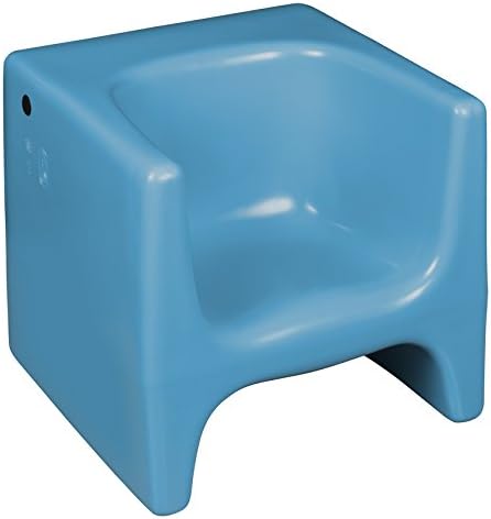 esku DADU Kinderhocker mit DREI Sitzhöhen für Innen- und Aussenbereich | wetterfester Wendehocker fü