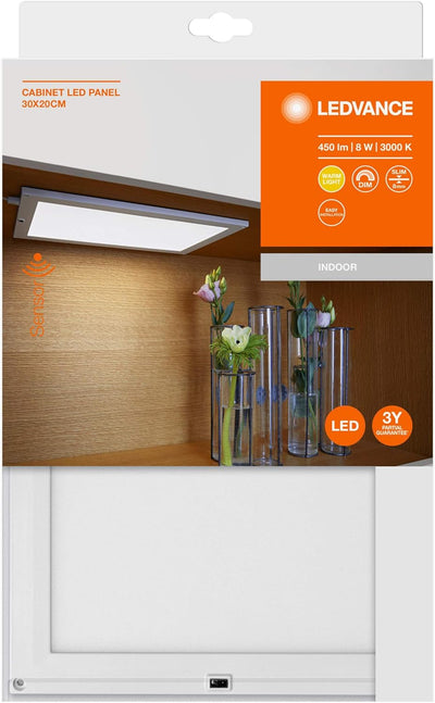 Ledvance LED Unterbau-Leuchte, Leuchte für Innenanwendungen, Warmweiss, Integrierter Sweep-Sensor, L