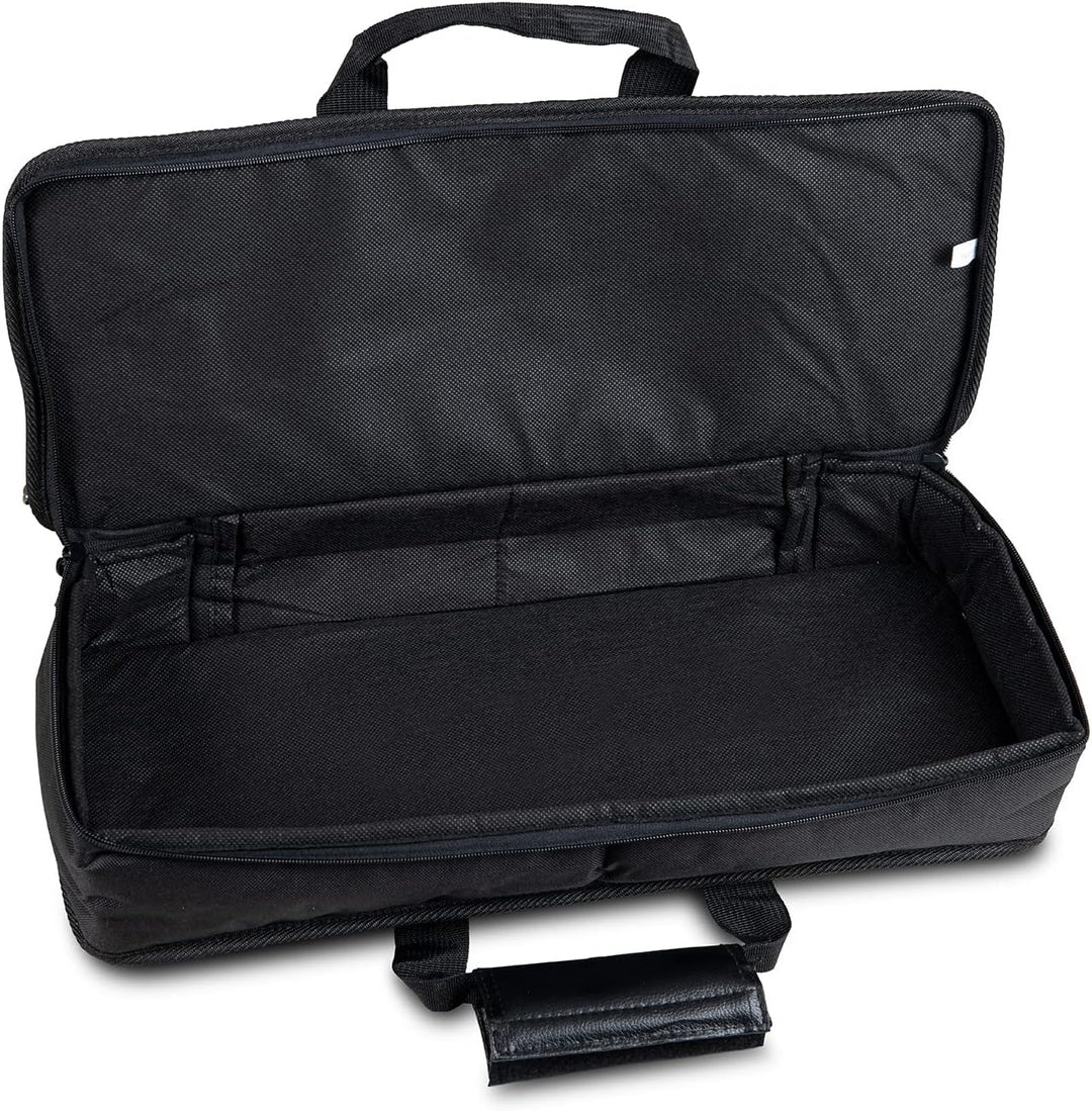 Keyboard Gig Bag Basic, 48x18x5 cm, mit Notentasche, schwarz, reiss- und wasserfest, 48x18x5