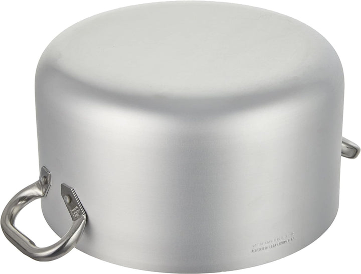 Pentole Agnelli ALMR110428 Hochstrahlender zylindrischer Auflauf, professionelles Aluminium 5 mm, 28