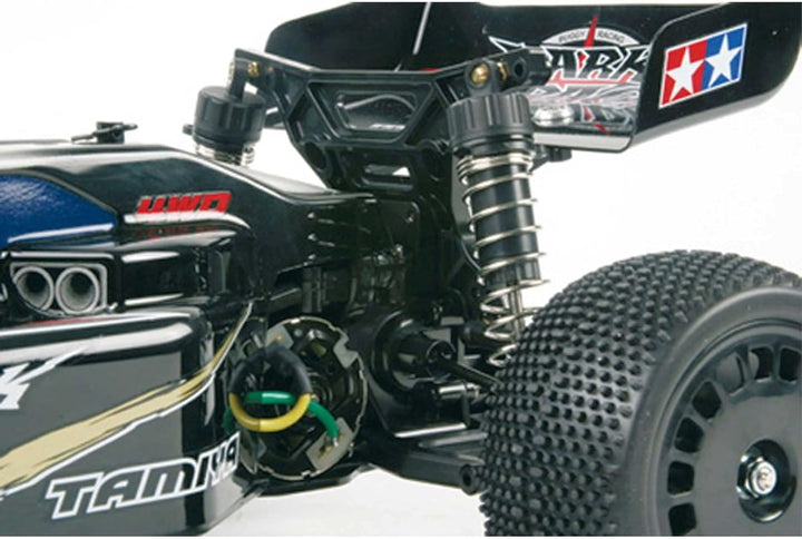 Tamiya 300058370 - Dark Impact Buggy DF03, ferngesteuertes 4 WD Offroad Fahrzeug, 1:10, Elektromotor