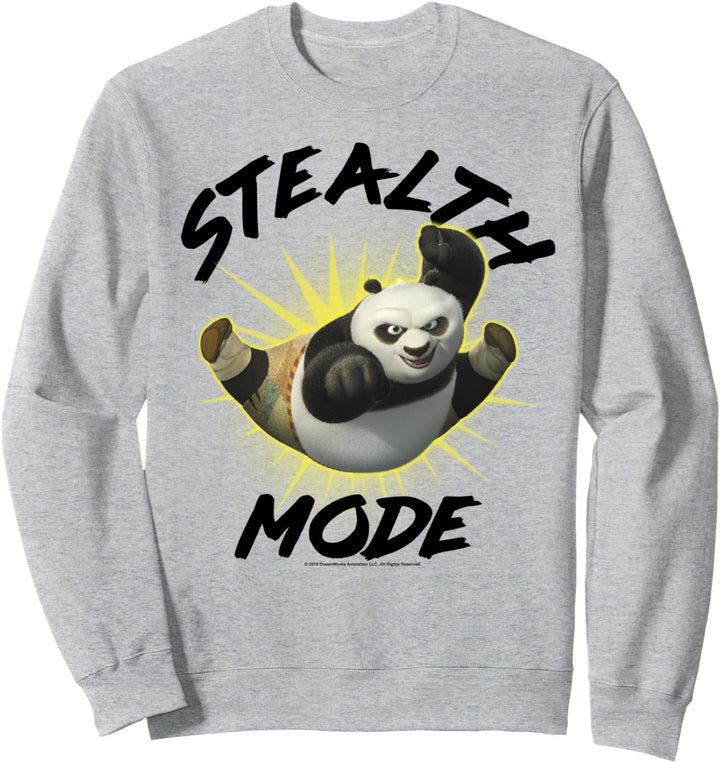 Kung Fu Panda Stealth Mode Po Portrait Sweatshirt