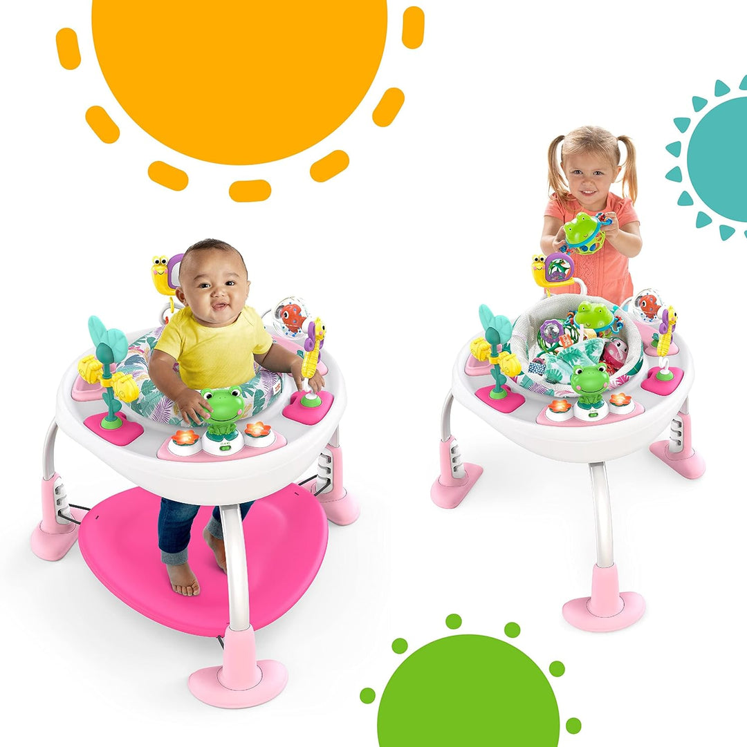 Brights Starts, Bounce Baby, Playful Palms, 2 In 1 Aktivitätshüpfer, Spielzentrum & Spieltisch, Lich