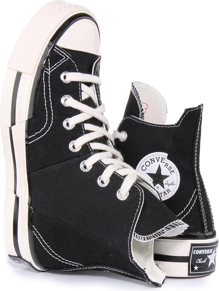 Converse Ct Core Lea Hi 236580-61-8 Unisex - Erwachsene Sneaker 40.5 EU Signalrot Schwarz Weiss, 40.