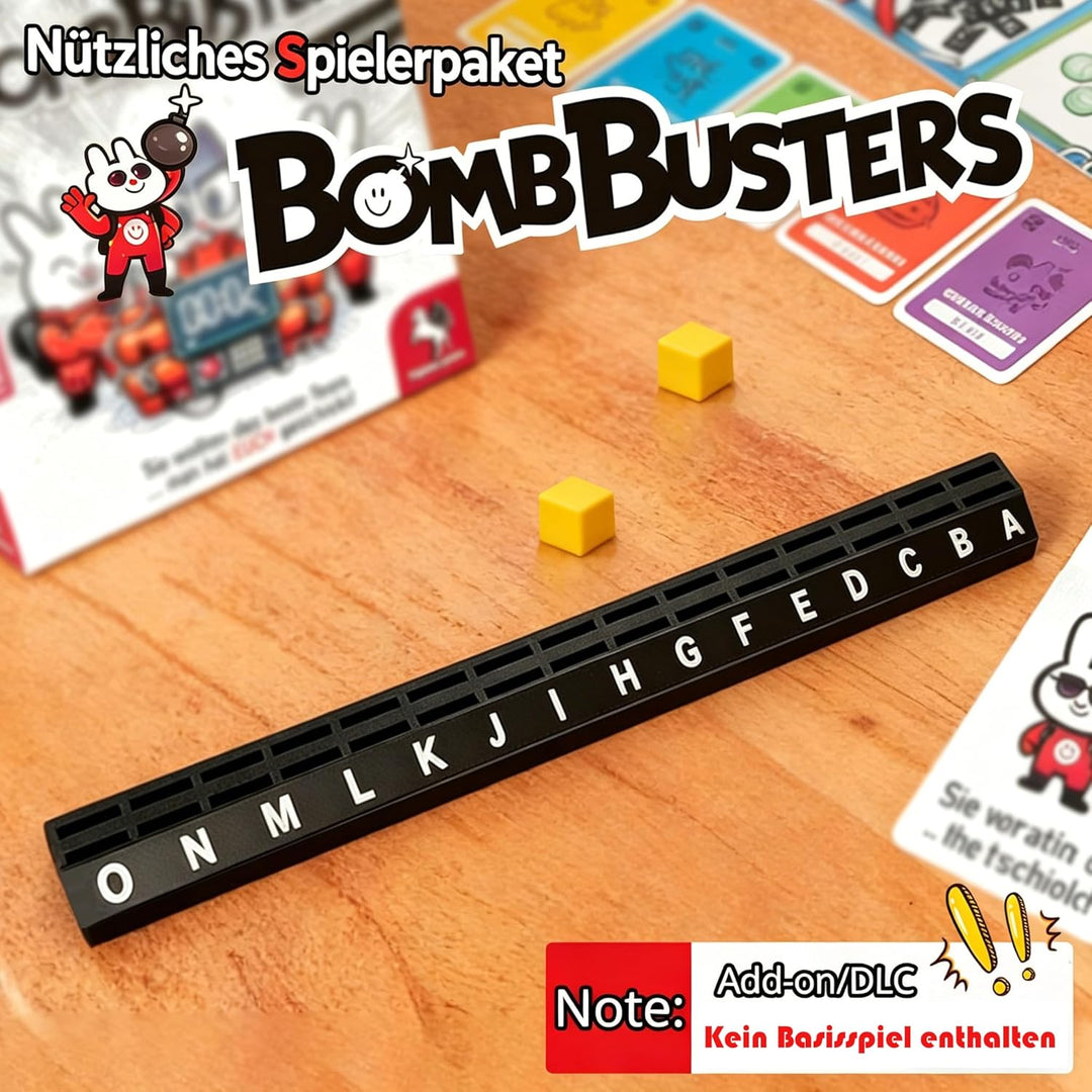Kabelhalter Upgrade für Bomb Busters – 5 Stück Organizer für Kabelplättchen – Kompatibel mit Spiel d