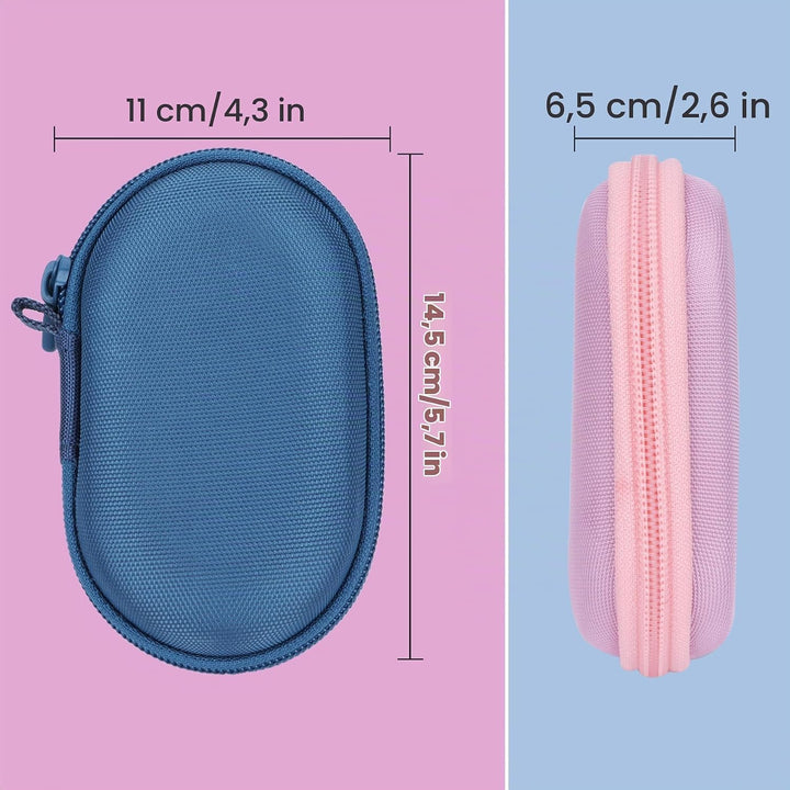 Lebakort Hart Reise Schutz Hülle Etui Tasche für Logitech Pebble Mouse 2 M350s M350 M355 i345 Schlan
