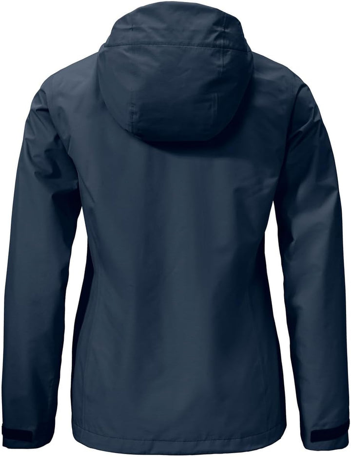 Schöffel Damen Jacket Gmund L, wind- und wasserdichte Regenjacke, atmungsaktive Outdoor Jacke, Wande